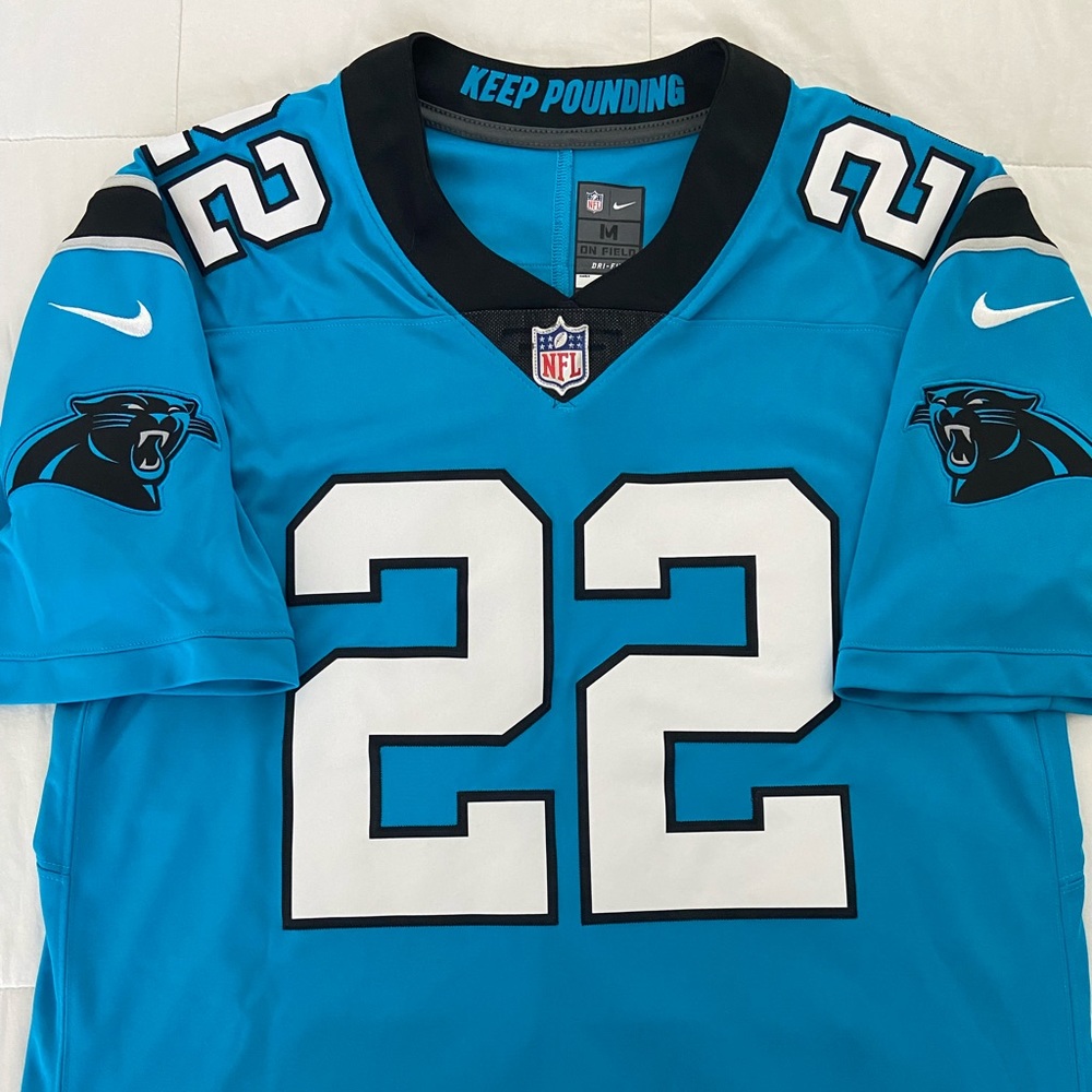 Carolina Panthers Christian McCaffrey Nike Vapor Limited Alternate Jersey sz L